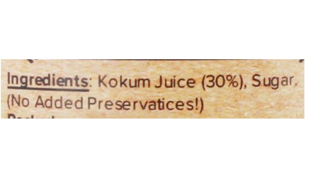 Urban Platter Kokum Syrup    Glass Bottle  500 millilitre